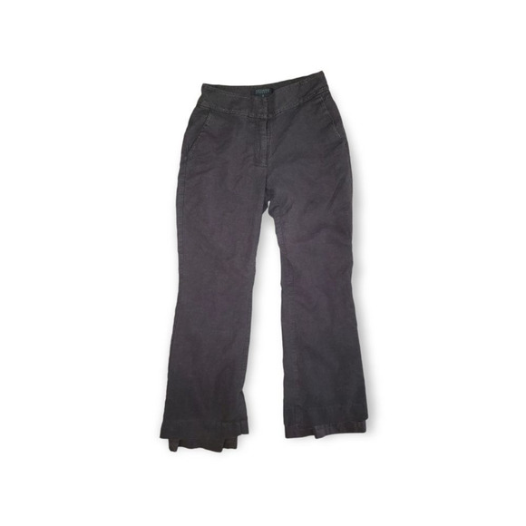 The Limited Stretch Linen Brown Pants 0 - Picture 3 of 6
